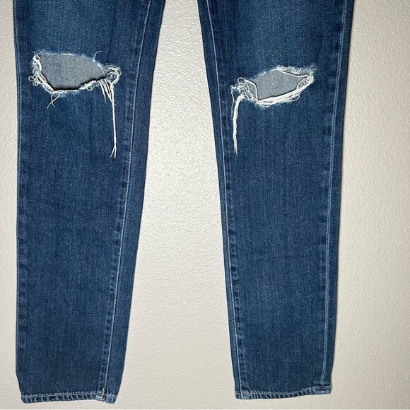 PAIGE Jimmy Jimmy Distressed Skinny Denim Jeans women’s size 28 - Picture 3 of 9
